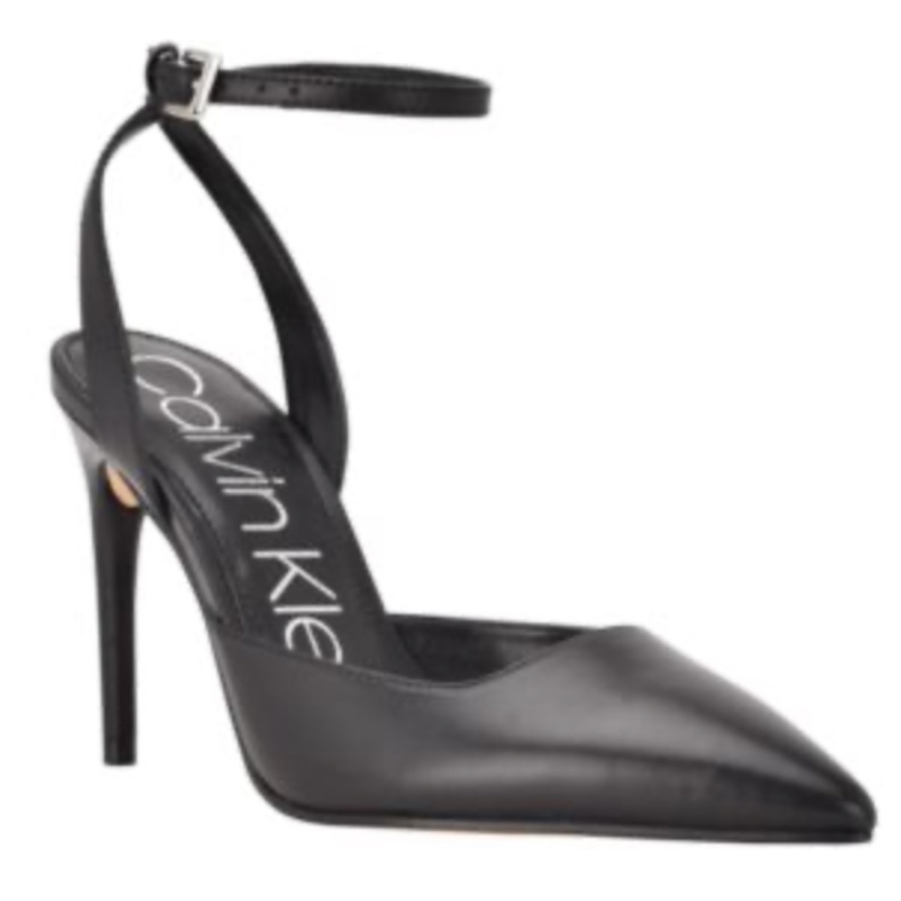 Calvin Klein Dona Pointed Toe Pump - Worn